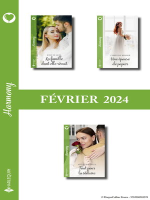 cover image of Pack mensuel Harmony--3 romans (Février 2024)